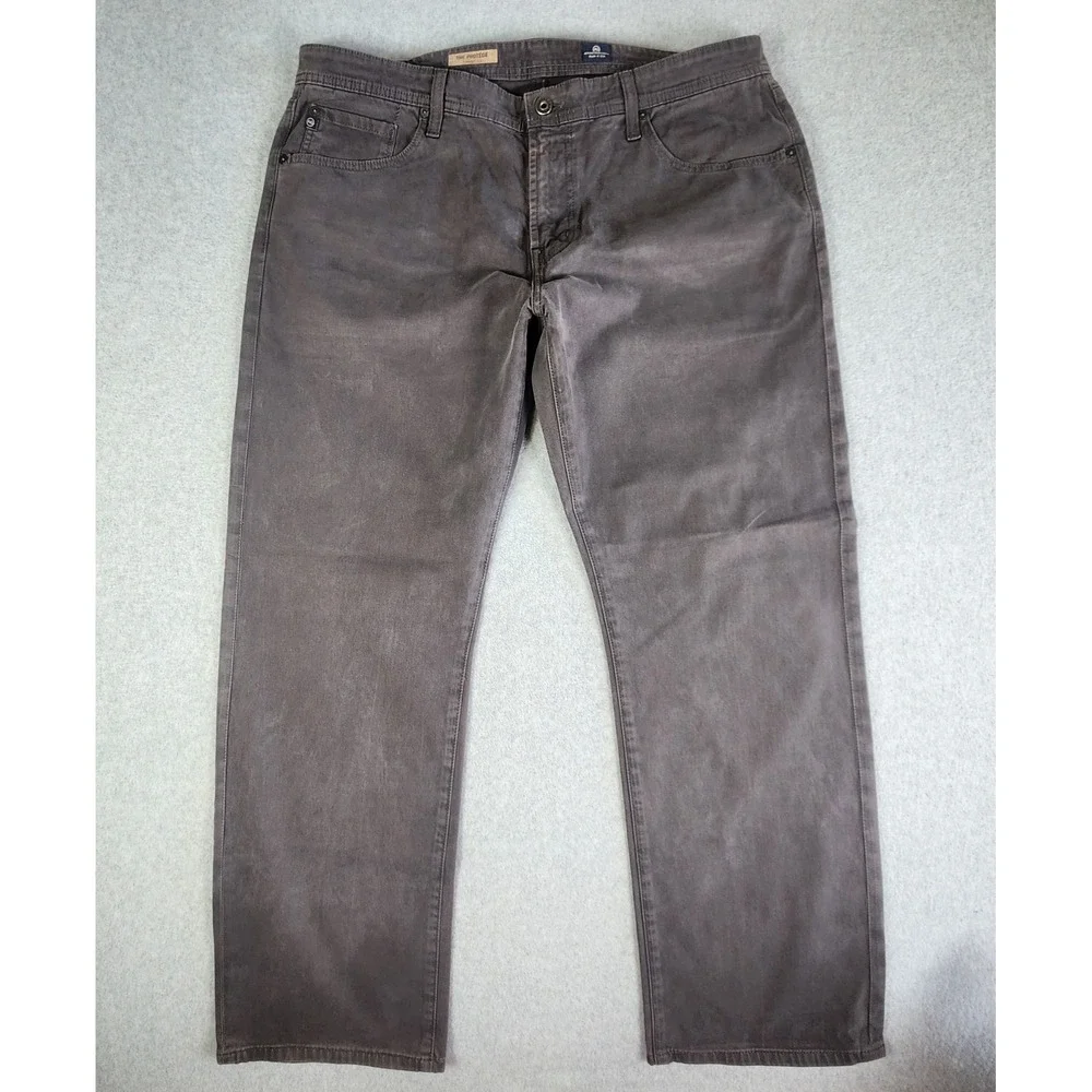 AG Adriano‎ Goldschmied The Protege Pants Mens Size 38x30 Gray Stretch Tag 38x34